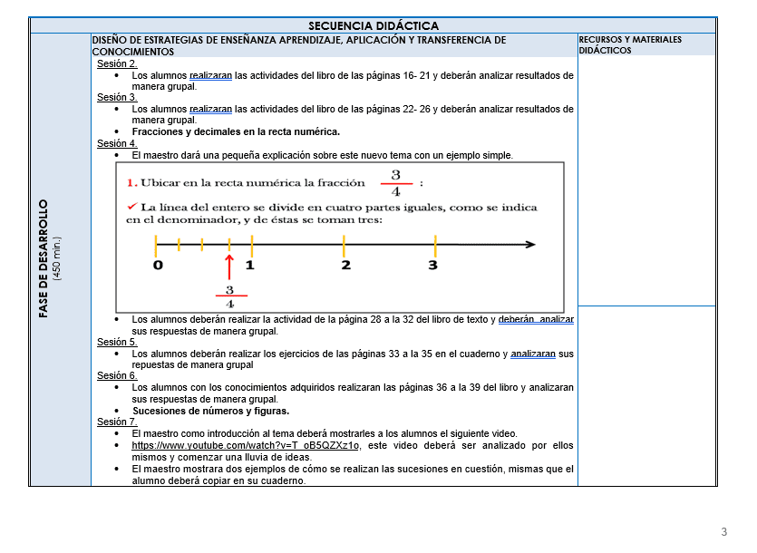 Planeaciones de Matematicas Telesecundaria