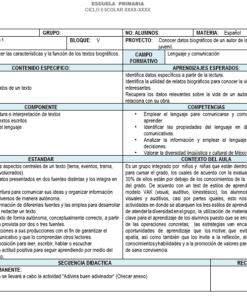 Planeación 4 grado de Primaria (Trimestre 3) 2019-2020 01