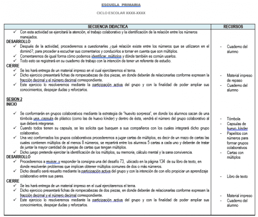 Planeación 6 grado de Primaria (Trimestre 3) 2019-2020 02