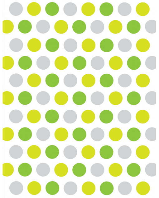 Polka Dot Paper Greens and Gray