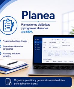 EduNEM Secundaria | Todas las Disciplinas y Grados | Planeaciones, Evaluaciones, Proyectos y Calificaciones 6 Pormo Planea