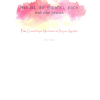 Una portada blanca con un toque de acuarela rosa y rojo en la parte superior, titulada "Mini manual de español para extranjeros" en texto negro. Debajo dice "Por Guadalupe Montserrat Rojas Aguilar" en texto rojo, con la fecha "20/11/2021" en texto rojo más pequeño en la parte inferior. Ideal para planeación académica.