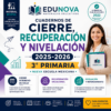 Cuadernos de Cierre, Recuperación y Nivelación 2025-2026 3° Primaria | Material Digital NEM