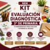 Kit de Evaluación Diagnóstica NEM 3° de Primaria 2026-2027 | 4 Herramientas para Evaluar y Atender el Rezago | Word y Excel Editable