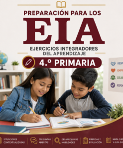 Ejercicios Integradores del Aprendizaje EIA 4.º Primaria 2026-2027 | Preparación, Evaluación y Retroalimentación | Word Editable