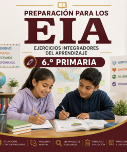 Ejercicios Integradores del Aprendizaje EIA 6.º Primaria 2026-2027 | Preparación, Evaluación y Retroalimentación | Word Editable