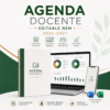 Agenda Docente Editable NEM 2026-2027 | Calendario Oficial SEP, Planeador Mensual, Registro de Incidencias y Seguimiento de PDA | Word y Excel Editable