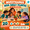 Investigamos Agua, Suelo y Plantas | 4.º de Primaria | 20 Experiencias con Fichas, Guías, Word, PowerPoint y Portal HTML