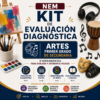 Kit de Evaluación Diagnóstica NEM Artes 1° de Secundaria 2026-2027 | 4 Herramientas para Evaluar y Atender el Rezago | Word y Excel Editable