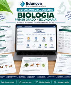 EduNEM Aula Integral | Biología Primer Grado de Secundaria NEM · Ciclo Escolar Completo 2026-2027