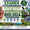 Examen Extraordinario de Regularización + Guía de Estudio Biología Secundaria NEM | Word Editable