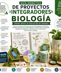 Proyectos Integradores de Biología 1° Secundaria | NEM 2026-2027 | Word Editable