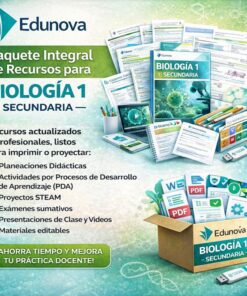 Biología 1: Programa Analítico, Planeaciones y Recursos Didácticos