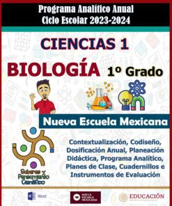 Programa Analítico Anual CIENCIAS I BIOLOGÍA Secundaria 1º