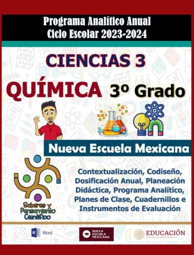 Programa Analítico Ciencias Química 3