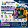 Planeaciones Interdisciplinarias NEM 3° Secundaria 2026-2027 | De lo Humano y lo Comunitario – Todo el Ciclo Escolar Mes por Mes