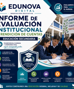 Informe de Evaluación Institucional y Rendición de Cuentas Secundaria Ciclo 2025-2026 NEM | Basado en Programa Analítico y PEMC - Word Editable