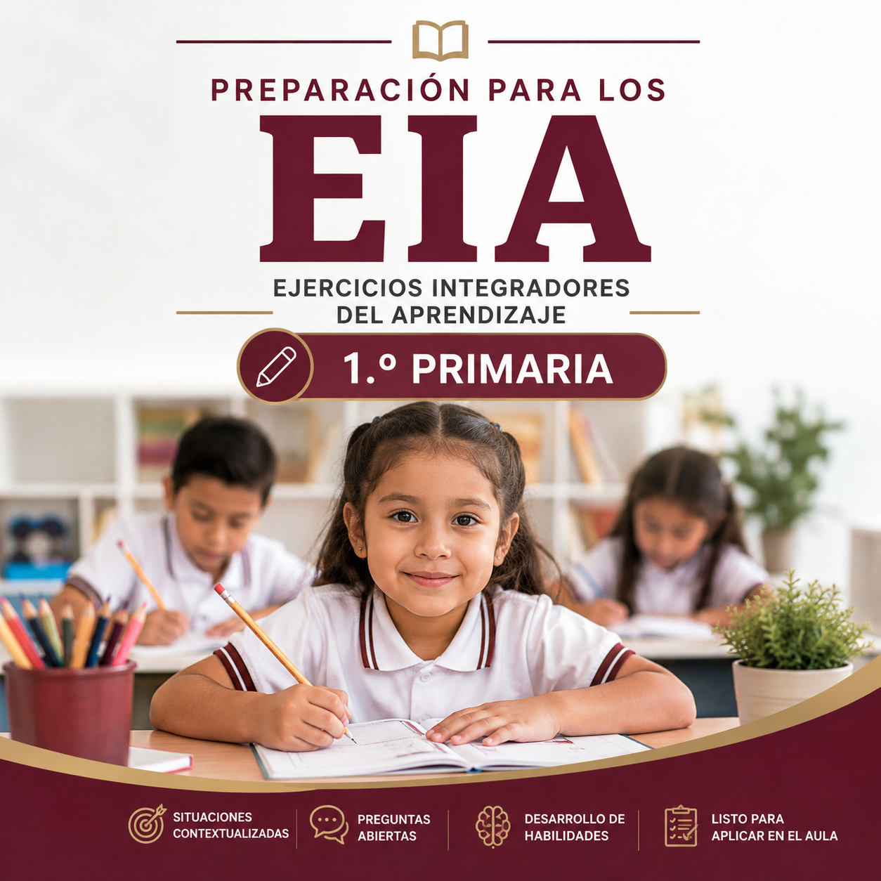Cuadernillo de Preparación para EIA NEM 1.º Primaria 2026-2027 | Guía Docente, Rúbricas y Mapa Curricular | Word Editable 1 Cuadernillo de Preparación para EIA NEM 1.º Primaria 2026-2027 | Guía Docente, Rúbricas y Mapa Curricular | Word Editable