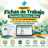 Fichas de Trabajo de Formación Cívica y Ética para Secundaria 1.°, 2.° y 3.° | 48 Fichas Proyectables e Imprimibles