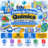 Fichas de Trabajo de Química para Secundaria 3.er Grado | 12 Fichas, 12 Experimentos y los 12 Contenidos