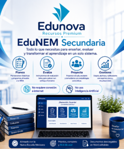 EduNEM Secundaria | Todas las Disciplinas y Grados | Planeaciones, Evaluaciones, Proyectos y Calificaciones
