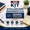 Kit de Evaluación Diagnóstica NEM Español 1° de Secundaria 2026-2027 | 4 Herramientas para Evaluar y Atender el Rezago | Word y Excel Editable