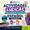 Actividades Lúdicas para el Cierre del Ciclo Escolar | Español Secundaria | Guía PDF + Presentación PPT Editable