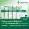 Exámenes de Español – 2.º de Secundaria (Nueva Escuela Mexicana)