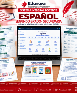 EduNEM Aula Integral | Español Segundo Grado de Secundaria NEM · Ciclo Escolar Completo 2026-2027