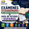 Exámenes Extraordinarios de Regularización + Guía de Estudio Español Secundaria 1°, 2° y 3° Grado NEM | Word Editable