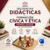Secuencias Didácticas para Formación Cívica y Ética Primer Grado de Secundaria | Planeaciones NEM 2026-2027 | Word Editable