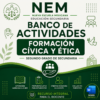 Banco de Actividades NEM Formación Cívica y Ética 2° de Secundaria 2026-2027 | Recurso Integral para el Docente | Word Editable