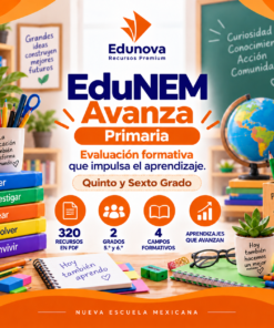 EduNEM Avanza Primaria Fase 5 | Evaluación Formativa y Reforzamiento NEM 2026-2027