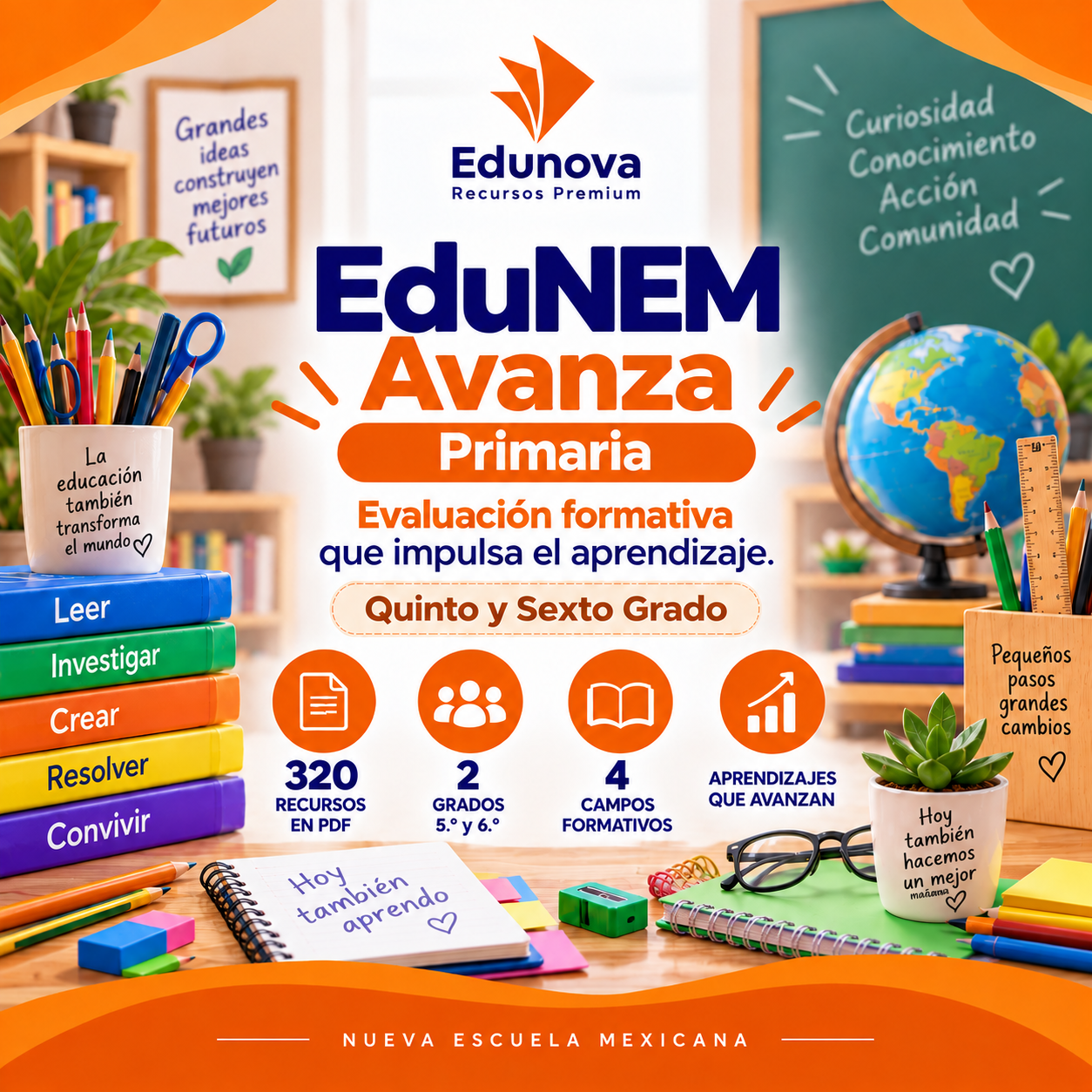 EduNEM Avanza Primaria Fase 5 | Evaluación Formativa y Reforzamiento NEM 2026-2027 1 EduNEM Avanza Primaria Fase 5 | Evaluación Formativa y Reforzamiento NEM 2026-2027