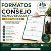 Formatos para Consejo Técnico Escolar Editables en Word | Plantillas para Organizar, Documentar y Desarrollar las Sesiones del CTE