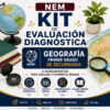 Kit de Evaluación Diagnóstica NEM Geografía 1° de Secundaria 2026-2027 | 4 Herramientas para Evaluar y Atender el Rezago | Word y Excel Editable
