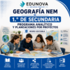 Geografía NEM 1.º de Secundaria | Programa Analítico y Planeaciones por Proyectos 2026-2027 | Word Editable