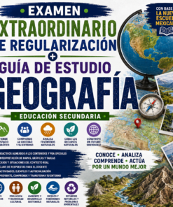 Examen Extraordinario de Regularización + Guía de Estudio Geografía Secundaria NEM | Word Editable
