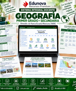 EduNEM Aula Integral | Geografía Primer Grado de Secundaria NEM · Ciclo Escolar 2026-2027