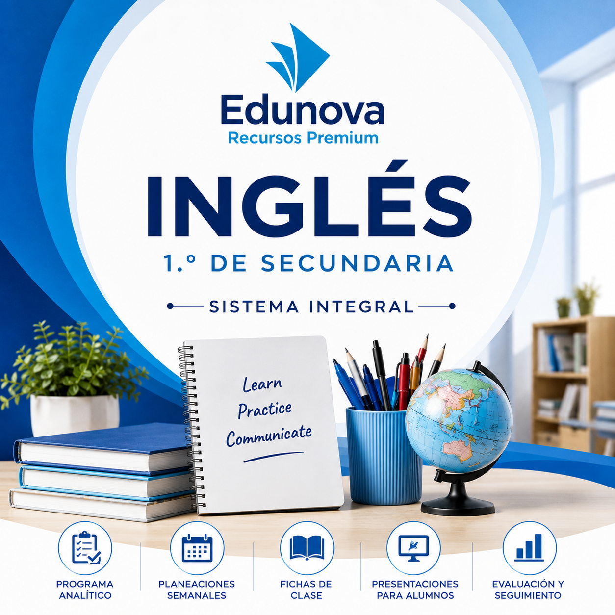 Sistema Integral de Inglés 1.º de Secundaria NEM 2026-2027 | Programa Analítico, Planeaciones, Fichas, PPT y Evaluación 1 Sistema Integral de Inglés 1.º de Secundaria NEM 2026-2027 | Programa Analítico, Planeaciones, Fichas, PPT y Evaluación