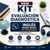 Kit de Evaluación Diagnóstica NEM Inglés 1° de Secundaria 2026-2027 | 4 Herramientas para Evaluar y Atender el Rezago | Word y Excel Editable