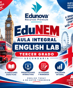 EduNEM Aula Integral | Inglés Tercer Grado de Secundaria NEM · English Lab A1 Consolidado · Ciclo Escolar 2026-2027