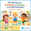 Kit Didáctico para Conocer su Cuerpo y sus Movimientos – Preescolar 1°