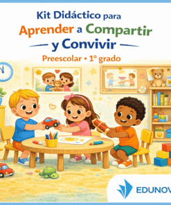 Kit Didáctico para Aprender a Compartir y Convivir – Preescolar 1°