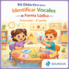 Kit Didáctico para Identificar Vocales de Forma Lúdica – Preescolar 2°