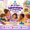 Mi Primer Laboratorio de Preguntas | 1.º de Primaria | 20 Experiencias con Fichas, Guías, Word, PowerPoint y Portal HTML