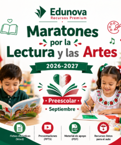 Maratones por la Lectura y las Artes 2026-2027 | Preescolar Septiembre