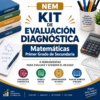 Kit de Evaluación Diagnóstica NEM Matemáticas 1° de Secundaria 2026-2027 | 4 Herramientas para Evaluar y Atender el Rezago | Word y Excel Editable