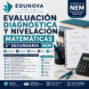Evaluación Diagnóstica y Nivelación – Matemáticas 2° Secundaria | NEM 2026-2027 | Examen, Planeación, Actividades y Presentación Editable