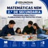 Matemáticas NEM 2.º de Secundaria | Programa Analítico y Planeaciones por Proyectos STEAM 2026-2027 | Word Editable